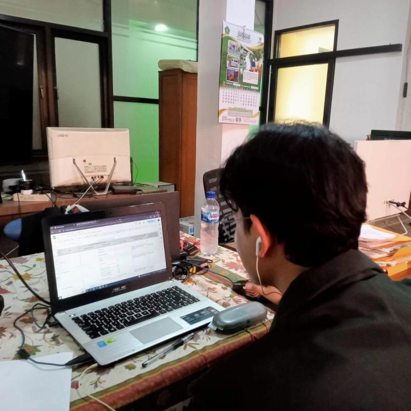 Web maintenance and programming internship at Diskominfo Kabupaten Sidoarjo